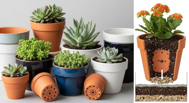 vaso ideal para suculentas crescimento rápido