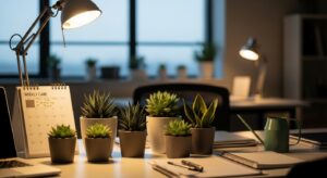 cuidados semanais suculentas escritório pouca luz
